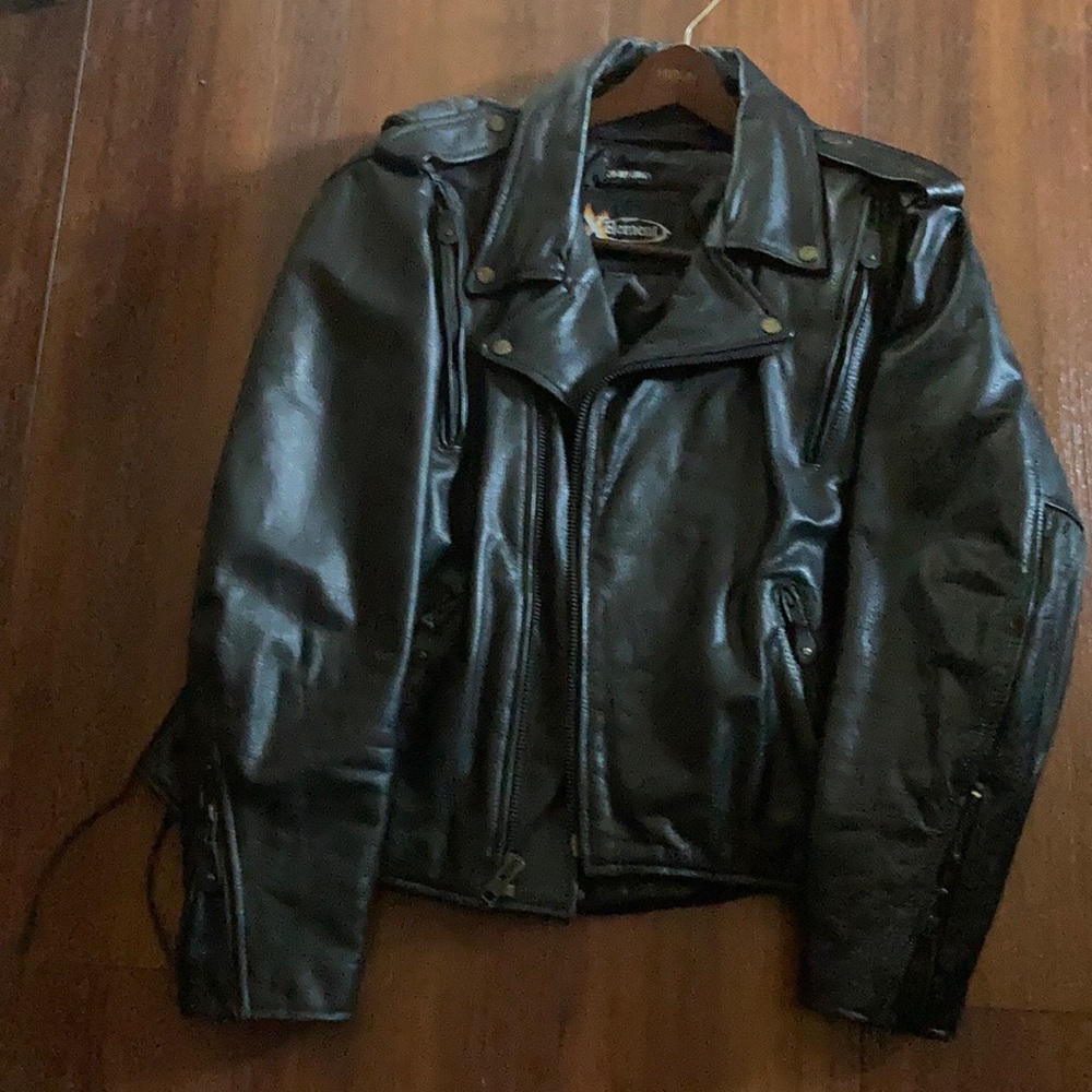 Leather jacket